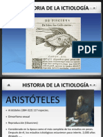 Historia de La Ictiologia