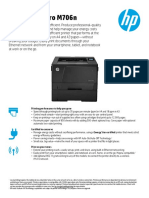 HP Laserjet Pro M706N: Print Only