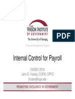 CVIOG Payroll Internal Controls