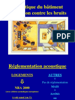 Acoustique Du Bâtiment - Protection Contre Les Bruits PDF