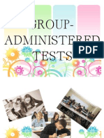 Group Administered Tests