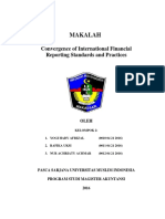 MAKALAH Convergensi Standar Akuntansi