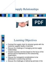 Service Supply Relationships