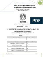 Movimiento Rectilineo Uniformemente Acelerado