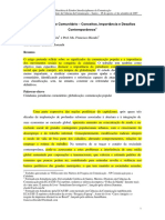 Jornalismo Comunitário Sequeira Bicudo 