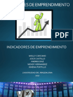 Indicadores de Emprendimiento