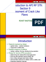 An Introduction To API RP 579: Section 9 Assessment of Crack Like Flaws