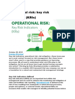 Operational Risk