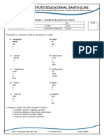 2° Trimestre - Estrutura Das Palavras