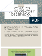 Proyectos Tecnologicos y de Servicio