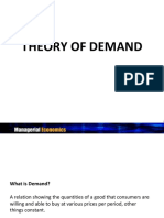 Theory of Demand