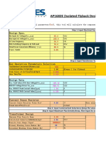 AP1682E Calculator Isolated Flyback Design