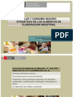 Etiquetado de Los Alimentos Digesa