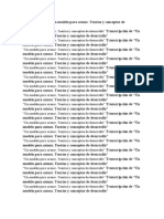 Transcripción de "Un Modelo para Armar. Teorías y Conceptos de Desarrollo"