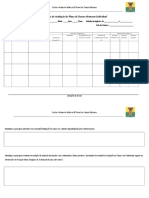 Relatório Da Avaliação de Plano de Desenvolvimento Individual Da Criança