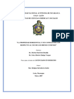 Propiedad Horizontal en Nic Tesis