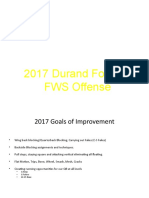 2017 Offensive Playbook Durand FWS