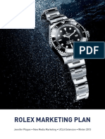 Rolex Strategic Marketing Plan - Case Study PDF