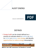 Audit Energi: Agus Haryanto