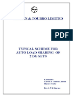 3 DG Auto Load Sharing Scheme