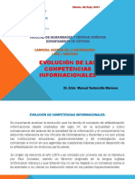 Evolución de Las Competencias Informacionales