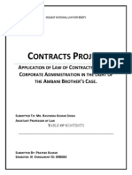 Contracts Project III