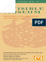 The Invisible Museum: History and Memory of Morocco, Brochure