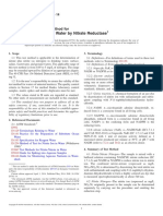 Nitrite-Nitrate in Water by Nitrate Reductase: Standard Test Method For