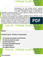 Aula 05 - Porque Plantar Novas Igrejas