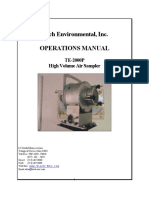 Operations Manual Te2000ps