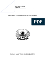 Pedoman Pelayanan Farmasi (Revisi)