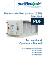 Electrostatic Precipitation (ESP) Filter Unit