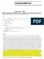 DOENÇA OCUPACIONAL. HÉRNIA DISCAL LOMBAR. ESTABILIDADE. REINTEGRAÇÃO NO EMPREGO. TRT-4 - Recurso Ordinário PDF