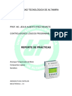 Reporte Practicas Zelio PLC