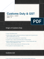 Customs Duty & GST