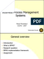 BPMS Implementation Approach - Elab2007 - Week 7