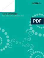 Local Knowledge - Case Studies of Four Innovative Places