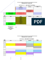 Horarios