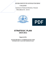 Strategic Plan 2010-2012: Thanthai Roever Institute of Polytechnic College