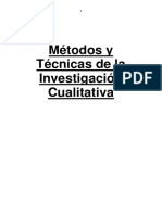 Métodos y Técnicas Cualitativas