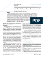 Aspen Plus® Simulation of A Coal Gasification Process (Geometric Analysis)