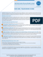 Understanding Your Cibil Transunion Score