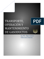 Transporte Operacion y Mantenimiento de Gasoductos