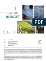 Recommended Budget 2011