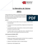 Mercado Alternativo de Valores - MAV