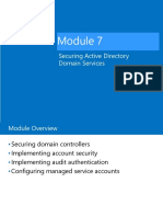 Securing Active Directory Domain Services