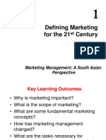 Chapter 01 Marketing 21stcentury