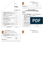 Pauta de Evaluación Disertación Animales