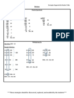 Division Multiplication Strategies at A Glance1