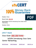 New Gotocert 200-150 Dumps PDF - DCICN Introducing Cisco Data Center Networking